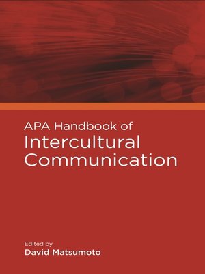 cover image of APA Handbook of Intercultural Communication